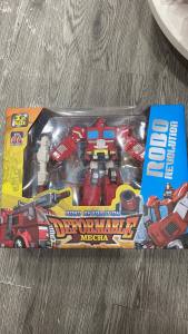Đồ Chơi Robot Biến Hình Xe Cứu Hỏa – Deformable Mecha Robo Revolution