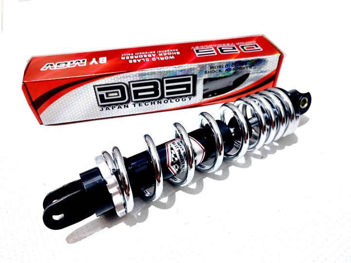 Shock Belakang Mono Shock DBS Shockbreaker Belakang Metic non Tabung Pro Z 305-MM CHROME, Honda Beat, Yamaha Mio,Vario,Scoopy,Spacy,Xeon