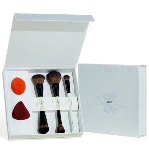 Jessup Makeup Brushes Set with Makeup Sponge 3/7pcs Double Sided Makeup Brush Foundation Blush Eyeshadow with Gift Box2026