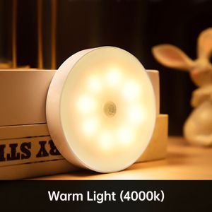 8LED Night Light Automatic Induction night light USB Charging 人体自动感应灯USB light indoor wall lamp LED light Indoor household portable lamp Motion light High appearance level Atmosphere lamp light Led for room