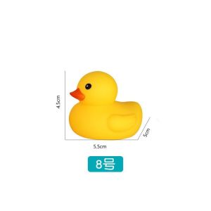 Shower Toy Floating Squeeze Yellow Rubber Duck for Baby