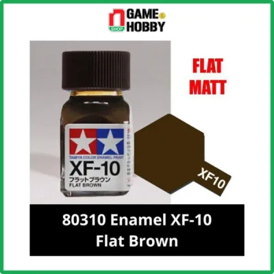 SƠN MÔ HÌNH TAMIYA ENAMEL XF-10 FLAT BROWN