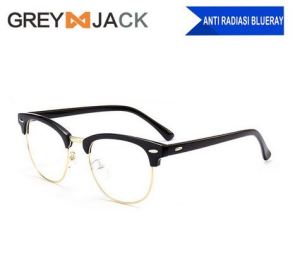 Grey Jack Kacamata Antiradiasi Sinar Biru Photocromic Polarized Model Club Master Series Ringan Pria Wanita 3016 1108