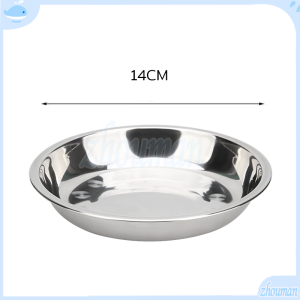 จานกลม ถาดสแตนเลส ถาดกลม จานสแตนเลส ถาดกลมสแตนเลส ถาสแตนเลส ก้นลึกพิเศษ ถาดอเนกประสงค์ ถาดผลไม้ หนาทนทาน