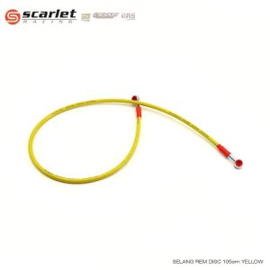 Scarlet Racing - Kabel Selang Rem Disc Cakram Ukuran 105 cm