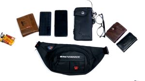 TERBARU Tas Slempang Waistbag Pria & Wanita Wanterpack Anti Air