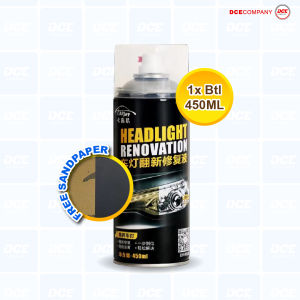 CarJay Car Vehicle Headlamp High Light Restorer Liquid Spray Cleaning Repair Polishing 130ML 450ML