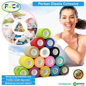 Perban Elastis Cohesive Bandage Finger Tape Pelindung Jari Lengan Tumit Murah