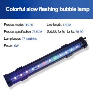 Aquarium Bubble Light Submersible Light For Fish Tank