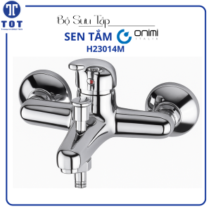 Củ Sen Tắm Nóng Lạnh Gắn Tường ONIMI Chất Liệu Đồng Thau Bóng H23014M