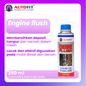 Autofit Paket Tunggal Pembersih Mesin Mobil Anti-kurang 250ml - Efektif untuk Bensin/Diesel