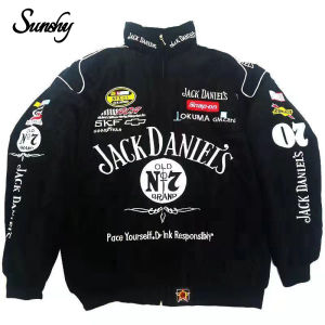 F1 JackDanieis Racing Jacket For Men Embroidered Cycling Motorcycle Baseball Cloths For Man Coats