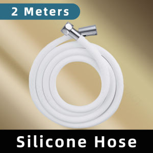 Anti-Kink Flexible Hose Bathroom Toilet Silicone Flexible Hose Handheld Shower Head Hose 1.5M2M2.5M HDB