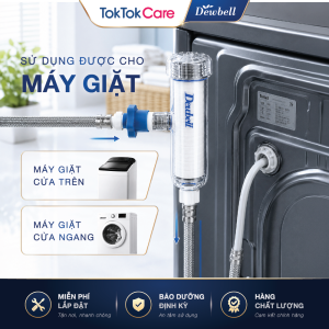 Bộ Lọc Nước Gắn Máy Giặt DEWBELL F15A Lọc Cặn Bẩn Nguồn Nước Sinh Hoạt Hàn Quốc Chính Hãng