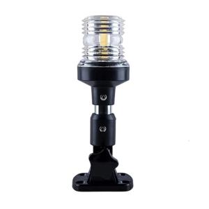 Energy Saving LED Yachts Marine Anchoring Light 5000K Brightness 180 Degree Adjustable Waterproof Stainless Steel Design