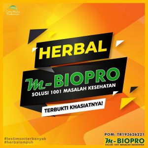 M BIOPRO Obat Herbal Miom Kista Ovarium Kanker Serviks Jamu Kewanitaan Melancarkan Haid Program Kehamilan 100% M-BIOPRO ASLIM BIO PRO OriginalMBIOPRO Terbukti Ampuh Wasilah Mengatasi Segala Penyakit