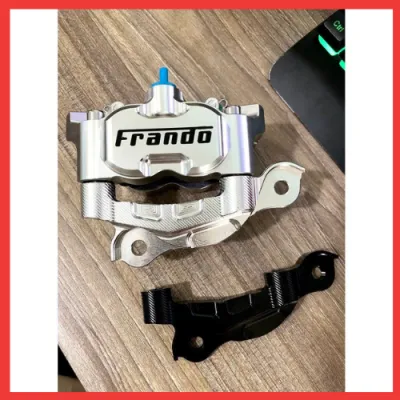 [ COMBO HEO FRANDO 4pis Kèm pát EX135/SIRIUS đĩa lớn 260-267mm]_Heo FCC 682 màu bạc NIKEN KÈM PÁT 2 màu : đen Trắng