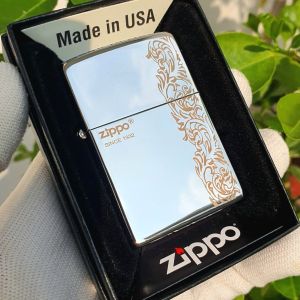 Bật Lửa Hộp Quẹt Zippo Bạc Hoa Văn Đời La Mã E2000 Bản Giới Hạn ( Tặng Phụ Kiện ) Hộp Quẹt Thích Hợp Làm Quà Tặng