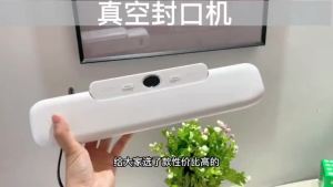 Easy to useFull-automatic household vacuum sealing machine food packaging integrated machine small fresh-keeping sealing machine plastic sealing machine vacuum