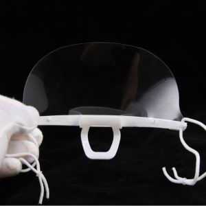 Transparent Face Mask Special Anti-fog Spray Saliva Chef Spit Plastic Kitchen Restaurant Mask