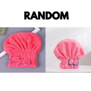 Zaman Now - Handuk Pita Shower Cap Dry Hair / Handuk Keramas Cepat Kering / Handuk Kepala / Handuk Pengering Rambut Praktis