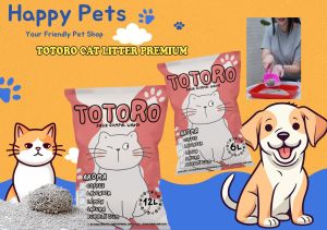pasir kucing murah 12 lter pasir gumpal wangi bubblegum totoro 6 liter