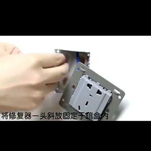 10Pcs Adjustable Cassette Screws Electrical Box Screws Support Rod Switches Universal Outlet Repairer with Wrench