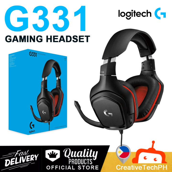 LOGITECH G331 LEATHERETTE STEREO GAMING HEADSET Lazada Lazada PH