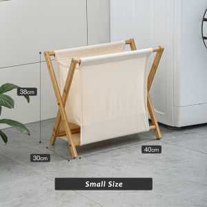 JustLiving 1 Cái Giỏ Đựng Gấp Sức Chứa Lớn Giỏ Đựng Quần Áo Giặt Bẩn Chất Liệu Gỗ Quần Áo Bẩn Giỏ Đựng Quần Áo Túi Giặt Giỏ Đựng Đồ Giặt Là Phòng Tắm Gia Dụng Gỗ Tre