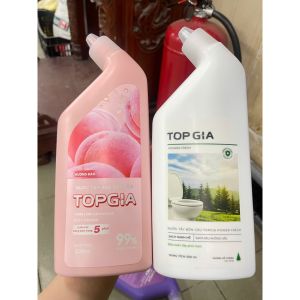 Thùng 4 Chai Nước Tẩy Rửa Bồn Cầu Nhà Vệ Sinh Chai 500ml Top Gia Loại Bỏ Nhanh Vết Bẩn An Toàn Tuyệt Đối Cho Da Tay