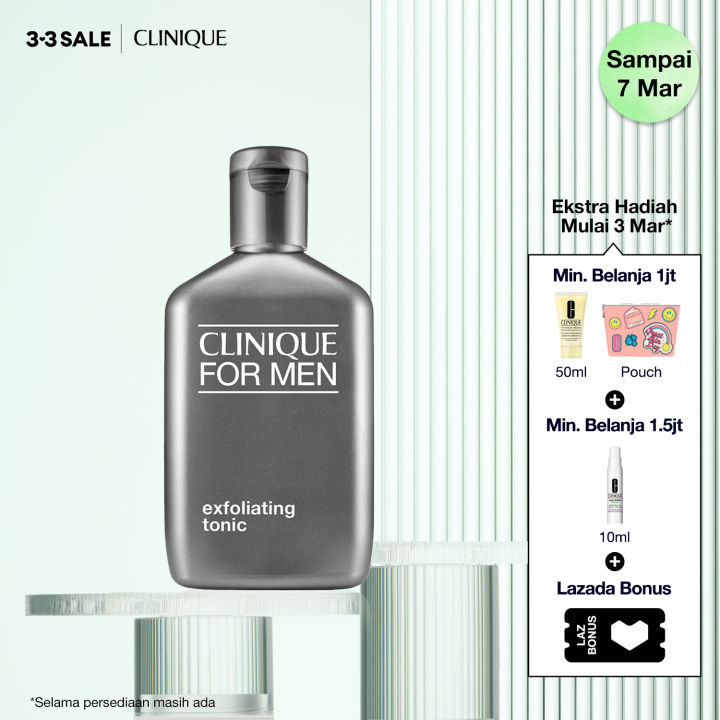 Clinique For Men Exfoliating Tonic Exfoliating Toner 200ml Lazada