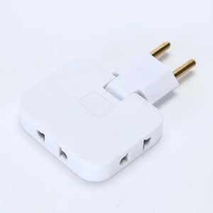 SOCKET - 3 in 1 Adapter Travel Plug Lipat Cabang 3 Colokan Tambahan Lubang Stop Kontak 3 Colokan