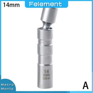 14/16mm Magnetic Spark Plug Socket Wrench Universal 3/8" Drive Sockets Point Remover Wrench