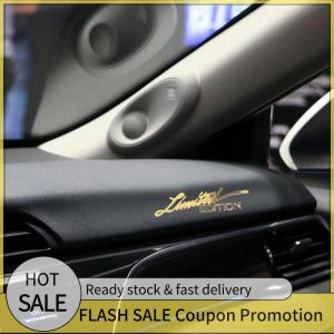 🚗🛵 Miếng dán biểu tượng phiên bản giới hạn Miếng dán kim loại 3D đề can máy tính xách tay điện thoại di động cửa sổ thân xe hơi sáng tạo phụ kiện trang trí xe hơi