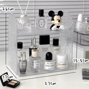 *SG Stock* Desktop Rack Desktop Shelf Multi Storage Purpose Desktop Rack Desktop Shelf Makeup Storage Rack Cosmetics Storage Rack Toiletries Storage Rack Skincare Storage Rack Perfumes Storage Rack Displays Storage Rack Cups Storage Rack