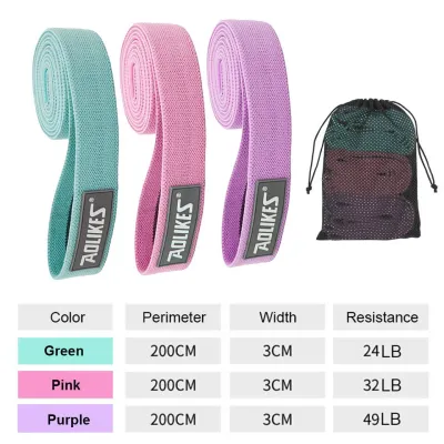 Dây kháng lực tập gym yoga AOLIKES A-3607 loại dài Long Resistance Bands