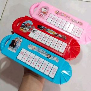 Mainan Anak Musik Piano Terbaru 3191D | Mainan Anak Musik Doremi Musical Piano Kecil Mini Karakter | Mainan Edukasi Anak Murah Meriah Pakai Baterai Biasa | Mainan Anak Kemasan Kantong Cocok Untuk Cowok Dan Cewek