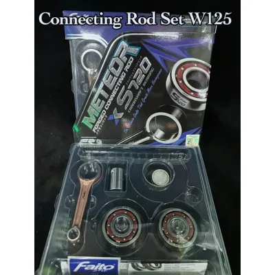 FAITO FORGED CONNECTING ROD SET W/ S720 CRANKSHAFT BEARING WAVE 125 / XRM125