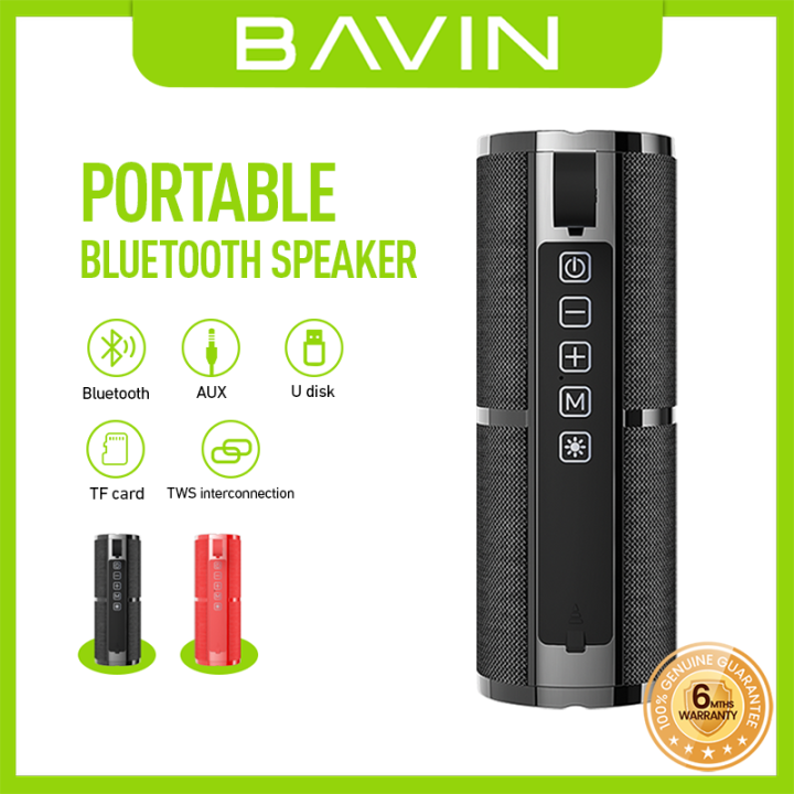 Outdoor surround portable bluetooth hot sale speaker