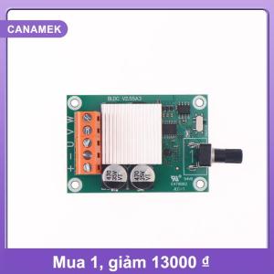 【CANAMEK】 75W 200W DC 6-24V Động Cơ Không Chổi Than Điều Khiển Ổ Đĩa Công Suất Cao 6v12v24v Không Chổi Than Fan Điều Khiển Tốc Độ Động Cơ