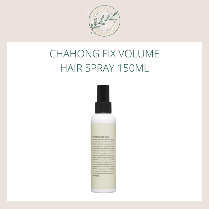 [Ready Stock] Chahong Fix Volume Hair Spray 150ml | Lazada
