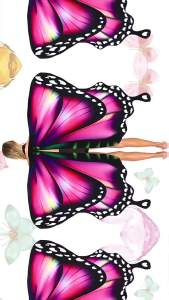 5 Halloween cos Butterfly Wing Cape for Stage Performance Rotating Cape New European and American Style Large Butterfly Cape