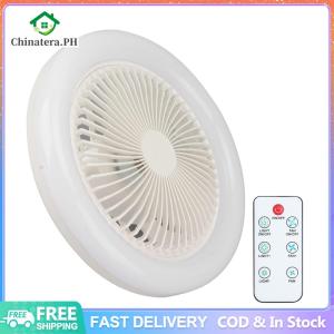 [Fast Delivery] Ceiling Fan With Light Modern LED 2 in1 Ceiling Fan Lamp 30W E27 Mute Dimmable Remote Control