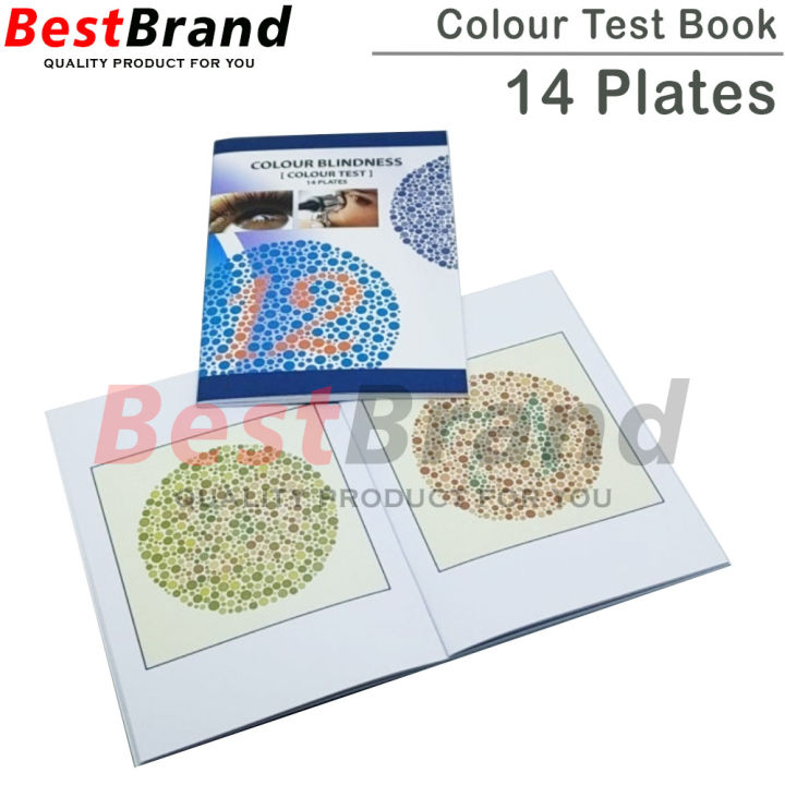 Buku Tes Buta Warna Test Ishihara Color Blind Test