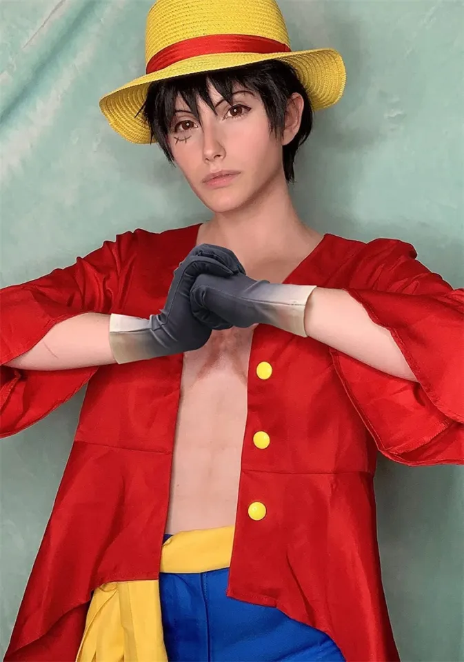 DAZCOS Luffy Gear 5 Cosplay Costume Nika Form Outfit Anime Monkey