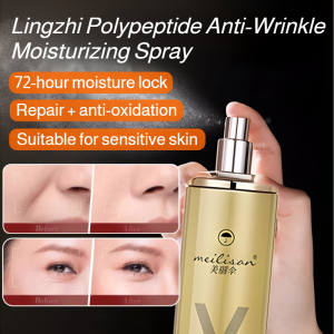 Lingzhi Polypeptide Anti-Wrinkle Moisturizing Spray Beauty Secrets Multi-Effect Baby Face Essence Water Moisturizing Skin Toner Brightening Skin Tone Lotion