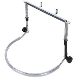 24 Hole Harmonica Neck Mount Rack Mouth Organ Stand Ergonomic Harmonica Neck Frame with Spring Adjustment for Beginners