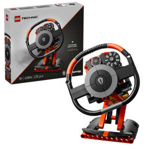 [BrickStory] LEGO Technic Koenigsegg Sadair’s Spear Steering Wheel (40894)(228 Pieces)(Exclusive Set)