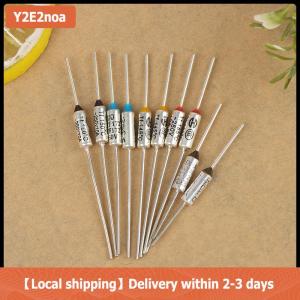 【Local shipping】 10PCS Metal Thermal Fuse 10A 15A 250V Temperature 142° 150° 172° 185° 216° For Electric Rice Cooker