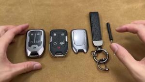 for Chevy Key Fob Cover with Keychain for 209 2020 202 2022 2023 C Sierra Chevy Silverado 500/2500HD/3500HD 5-Button TPU Accessories
